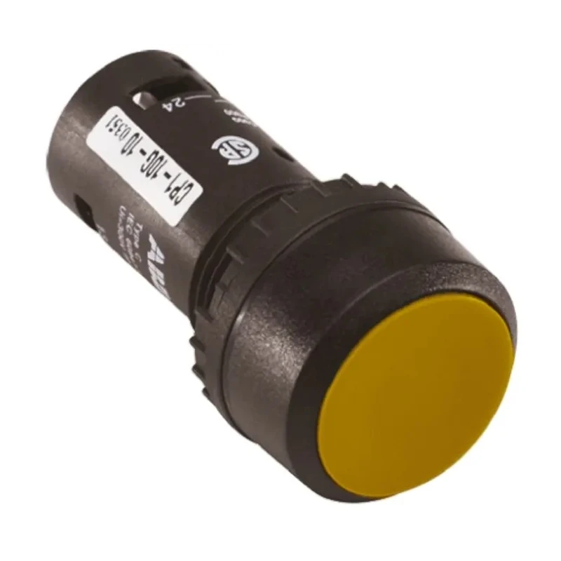 ABB Compact Series Push Button Switch Maintained Panel 22 mm Cutout SPDT IP69K 250V 240V 1SFA619101R1073 CP2-10Y-11