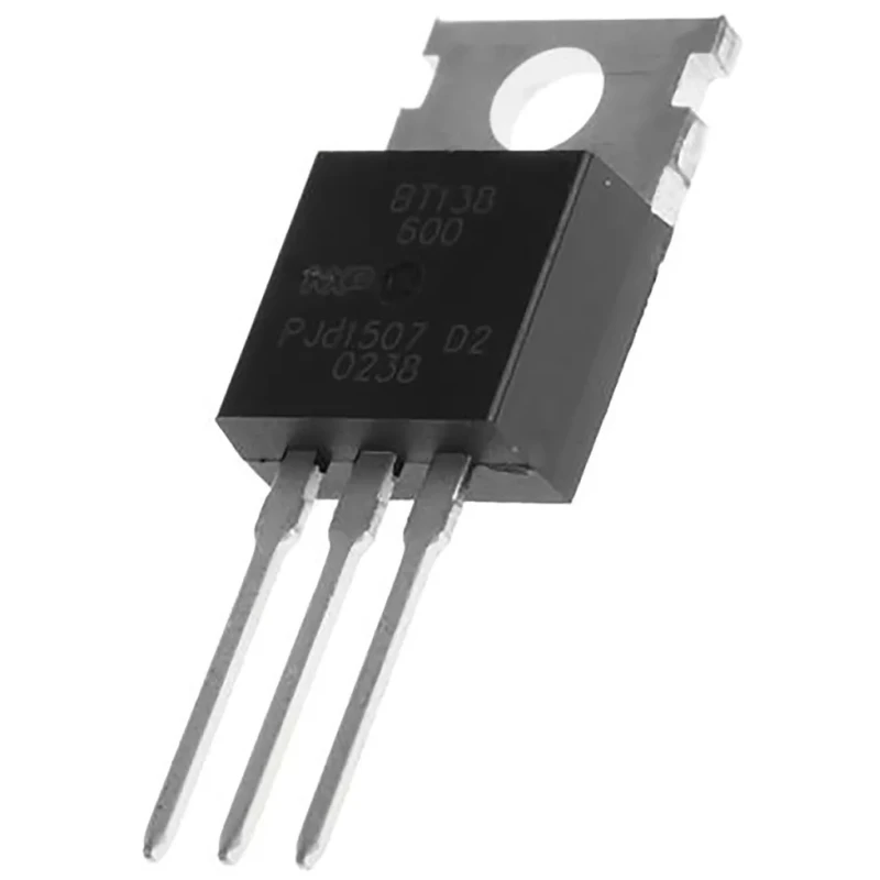 WeEn Semiconductors Co., Ltd TRIAC Through Hole 3-Pin TO-220 600 V 12A Rated Current BT138-600,127