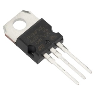 STMicroelectronics STripFET N-Channel MOSFET 40 A, 100 V, Enhancement Mode, 3-Pin TO-220 STP40NF10L
