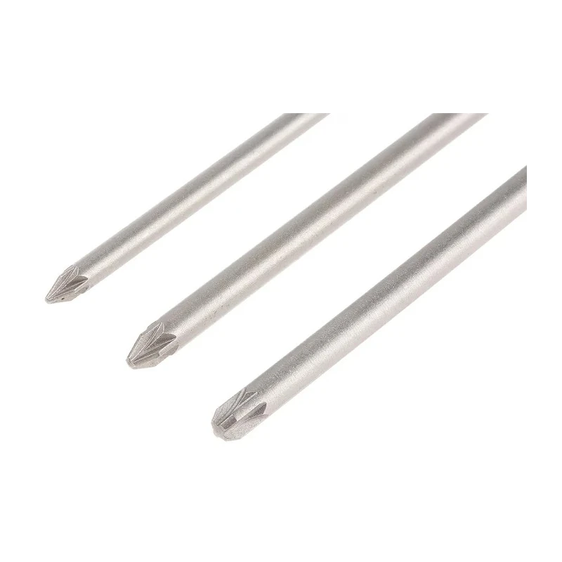 Bosch Hex, Pozidriv Screwdriver Bit Set, 3 Pieces, Sizes PZ1, PZ2, PZ3, 152mm 2607001762