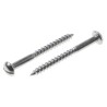 RS PRO Stainless Steel Slot Round Head Metric Thread Wood Screw 40mm Length 483-3078