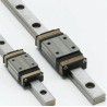 NSK Linear Guide Compact Series LH Linear Motion Rail 375mm Length, 8mm Width, 16mm Carriage Width, 24mm LH080375ANK2K99PN1