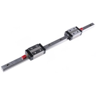 NSK Linear Guide LH Series Pre-Fitted Carriage Carbon Steel Rail 310mm Length 12mm Width 27mm Carriage LH120310ANK2K99PN1