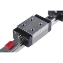 NSK Linear Guide LH Series Pre-Fitted Carriage Carbon Steel Rail 310mm Length 12mm Width 27mm Carriage LH120310ANK2K99PN1