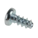 RS PRO Bright Zinc Steel Pan Head Self-Tapping Screw 6 mm 4 482-8054