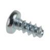 RS PRO Bright Zinc Steel Pan Head Self-Tapping Screw 6 mm 4 482-8054