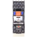 TE Connectivity DIN Rail Power Relay 24V dc Coil 6A Switching Current 4PDT PT5S8LC4 6-1415075-1