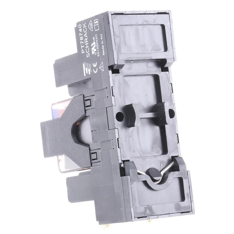 TE Connectivity DIN Rail Power Relay 24V dc Coil 6A Switching Current 4PDT PT5S8LC4 6-1415075-1