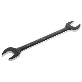 RS PRO Double Ended Open Spanner Metric 24 to 26 mm Chrome Vanadium Steel Chrome Finish 293mm 495-3835