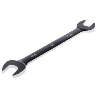 RS PRO Double Ended Open Spanner Metric 17 x 19 mm Chrome Vanadium Steel 227mm Overall Length 495-3813
