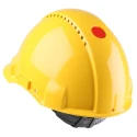 3M PELTOR Yellow Ventilated Safety Helmet Adjustable High Performance Polyethylene G3000C GU