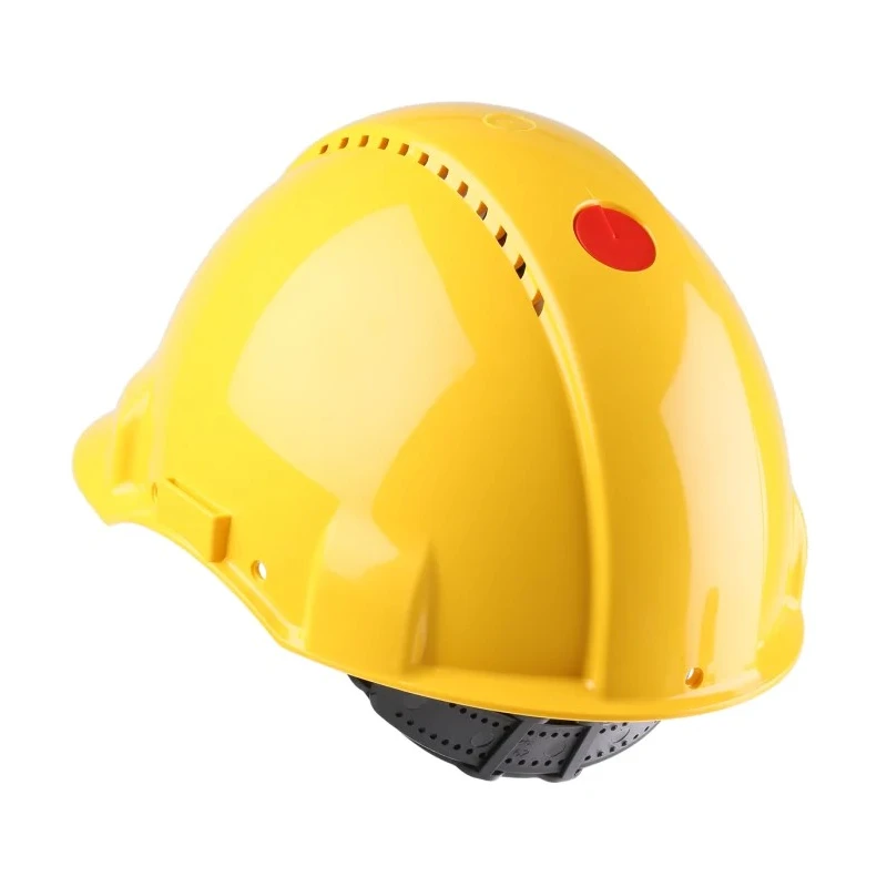 3M PELTOR Yellow Ventilated Safety Helmet Adjustable High Performance Polyethylene G3000C GU