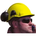 3M PELTOR Yellow Ventilated Safety Helmet Adjustable High Performance Polyethylene G3000C GU