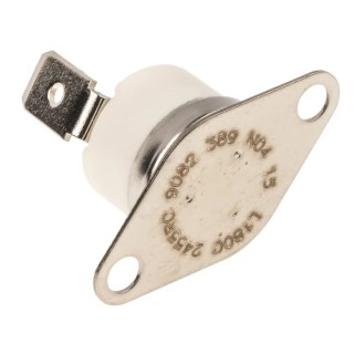 Honeywell Technologies Bi-Metallic Thermostat, Closes at 150 °C, 260 °C Max, SPST Contact, Automatic Reset 2455RC-90820389