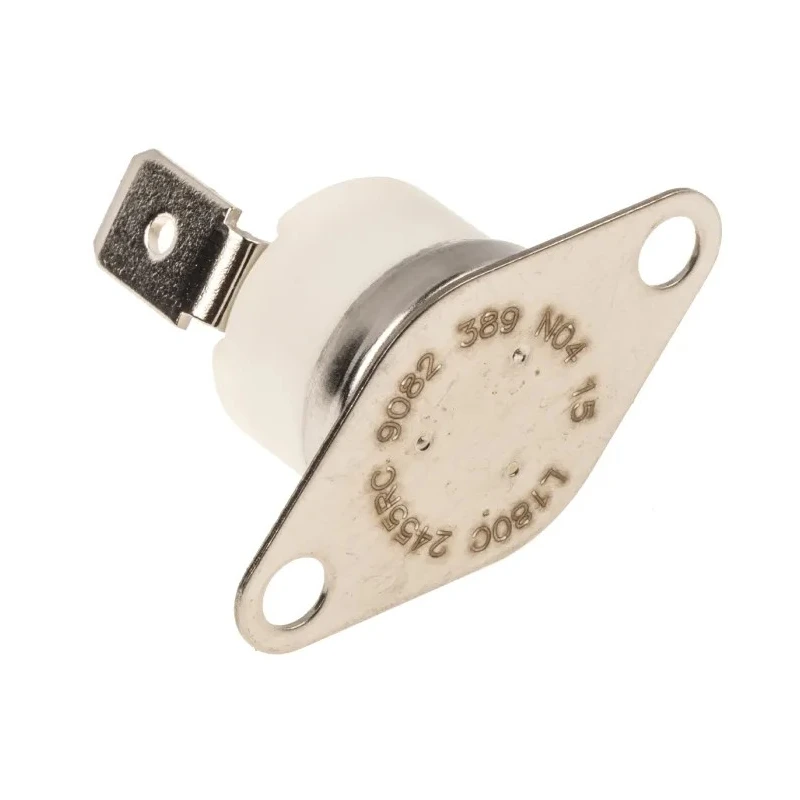 Honeywell Technologies Bi-Metallic Thermostat, Closes at 150 °C, 260 °C Max, SPST Contact, Automatic Reset 2455RC-90820389