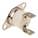 Honeywell Technologies Bi-Metallic Thermostat, Closes at 150 °C, 260 °C Max, SPST Contact, Automatic Reset 2455RC-90820389