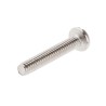 RS PRO Slot Pan Brass Machine Screw Nickel Plated 12 mm M2 482-8458