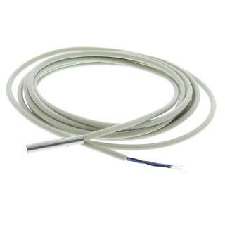 Baumer Barrel Inductive Proximity Sensor M8 x 1, Flush Mount, Stainless Steel Housing, PNP Output, 3 V, 100 IFRM 04P15A1/L