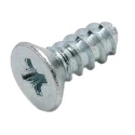 RS PRO Bright Zinc Steel Countersunk Head Self-Tapping Screw Thread Size 10 Length 12.7mm 482-8105