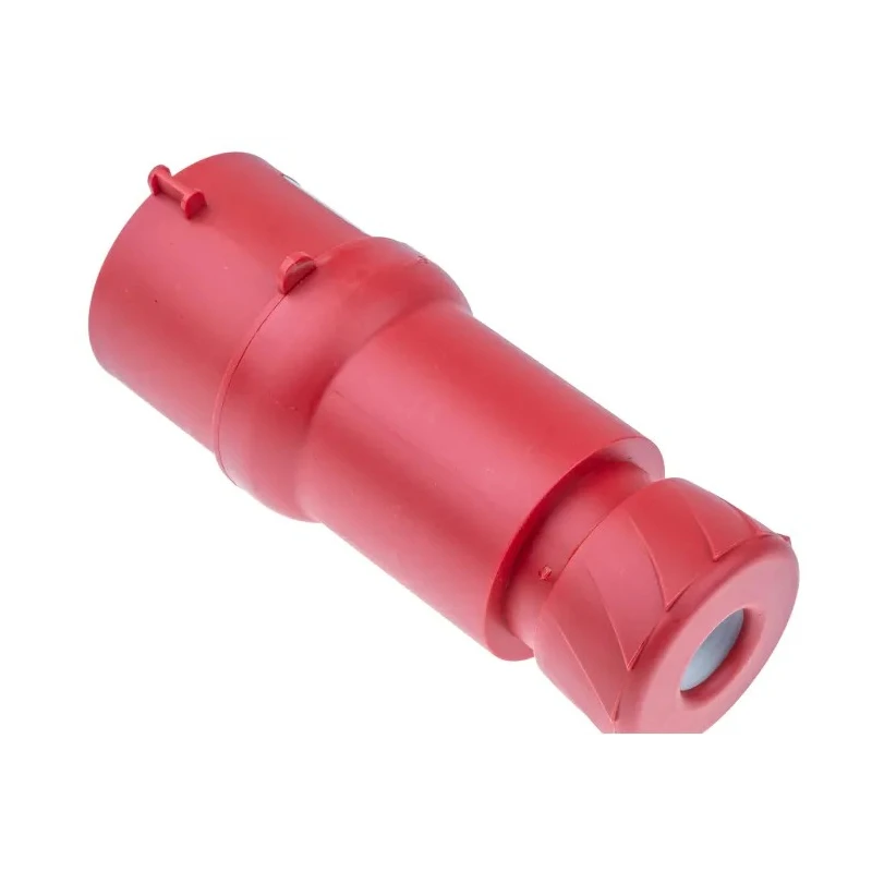 Schneider Electric Mureva IP44 Red Cable Mount 3P+N+E Straight Industrial Power Connector 32A 415V 