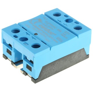 Celduc SO8 Series Solid State Relay with 25A Load, DIN Rail Mount, 275 Vrms Load, 265V Control SO842974