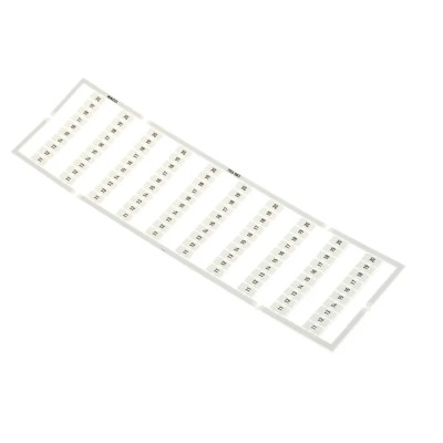 WAGO WMB Snap-On Marker for Terminal Block Accessories, White, Series 793-503