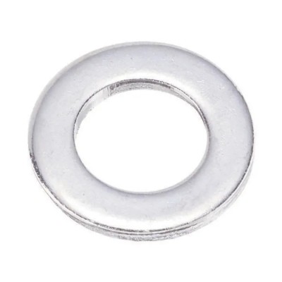 Yahata Neji Steel Chrome Flat Washer M4, 0.5mm Thickness, JIS B1256 Standard 4979874451774