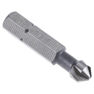 EXACT High Speed Steel Drill Bit 6.3 mm Head Diameter 3 Flute 90° Countersink Angle 31 mm Overall Length 1 Piece 05641