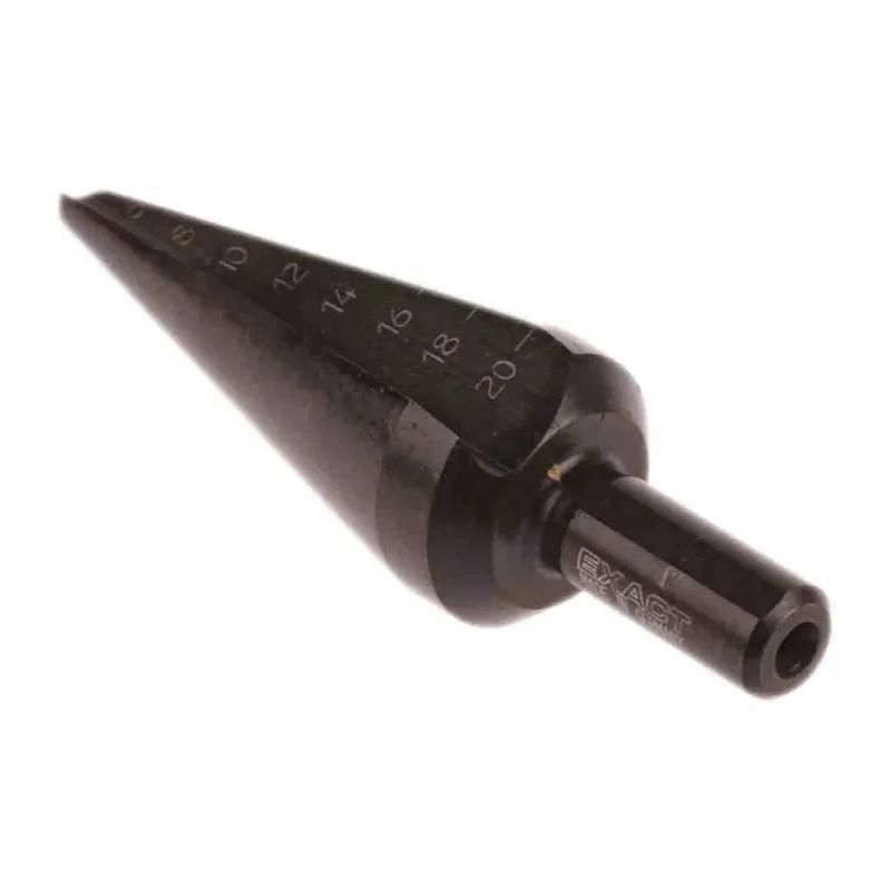 EXACT High Speed Steel (HSS) Drill Bit Set 6 mm to 20 mm Diameter, 3 Pieces, RoHS Exempt 05202