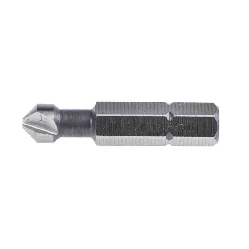 EXACT High Speed Steel Drill Bit 6.3 mm Head Diameter 3 Flute 90° Countersink Angle 31 mm Overall Length 1 Piece 05641