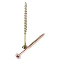 ULTI-MATE Pozisquare Countersunk Steel Wood Screw Passivated Zinc Plated M6 Thread 100 mm Length ULT/150