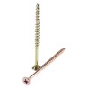 ULTI-MATE Pozisquare Countersunk Steel Wood Screw Passivated Zinc Plated M6 Thread 100 mm Length ULT/150