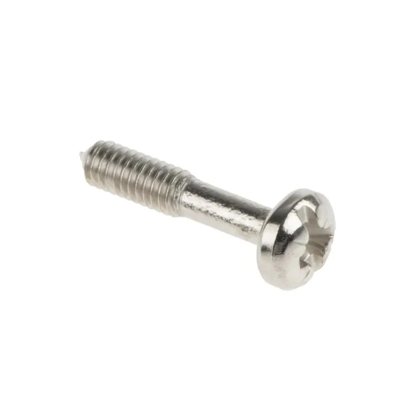 nVent SCHROFF Collar Screw for Use with Front Panel Mount, Steel, Thread M2.5 x 12.3, 100 Per Pack 21101-101