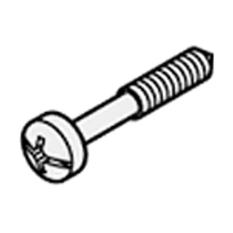 nVent SCHROFF Collar Screw for Use with Front Panel Mount, Steel, Thread M2.5 x 12.3, 100 Per Pack 21101-101