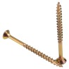 ULTI-MATE Pozisquare Countersunk Steel Wood Screw M5 Thread 70 mm Length Passivated Zinc Plated ULT/105