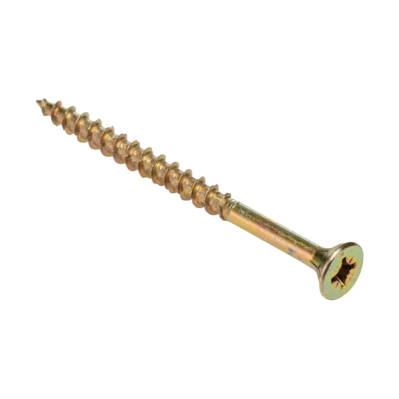ULTI-MATE Pozisquare Countersunk Steel Wood Screw M5 Thread 70 mm Length Passivated Zinc Plated ULT/105