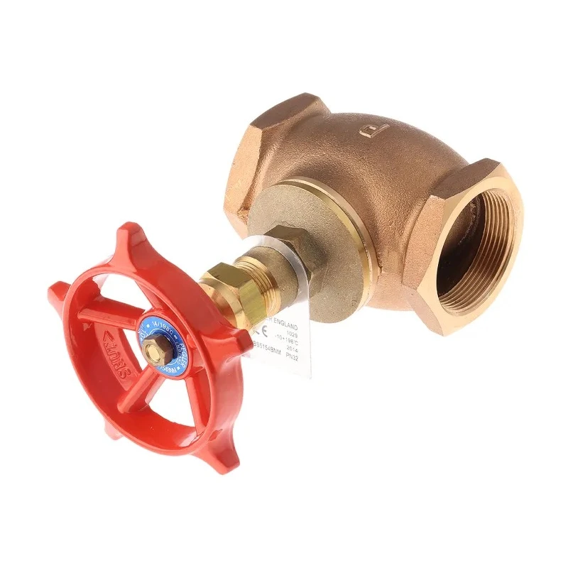 Pegler Yorkshire Bronze Globe Valve Threaded 32 bar 110012