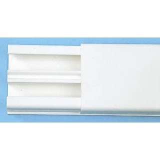Legrand Polyvinyl Chloride Unplasticised Cable Trunking Accessory Miniature PVC 32mm x 12.5mm 0 312 03