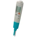 Testo pH Meter 206-pH1 Starter Set, ±0.02 pH Accuracy, 0.01 pH Resolution, 14 pH Max, 60 °C Max 0563 2065