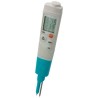Testo pH Meter 206-pH1 Starter Set, ±0.02 pH Accuracy, 0.01 pH Resolution, 14 pH Max, 60 °C Max 0563 2065