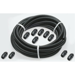 RS PRO 25 mm Nominal Diameter Polyvinyl Chloride Black Conduit 10m 513-2360