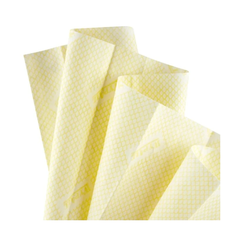 WYPALL WypAll Yellow Cloths for Industrial Cleaning Dry Use Pack of 25 Per Pack 420 x 360 mm 7567
