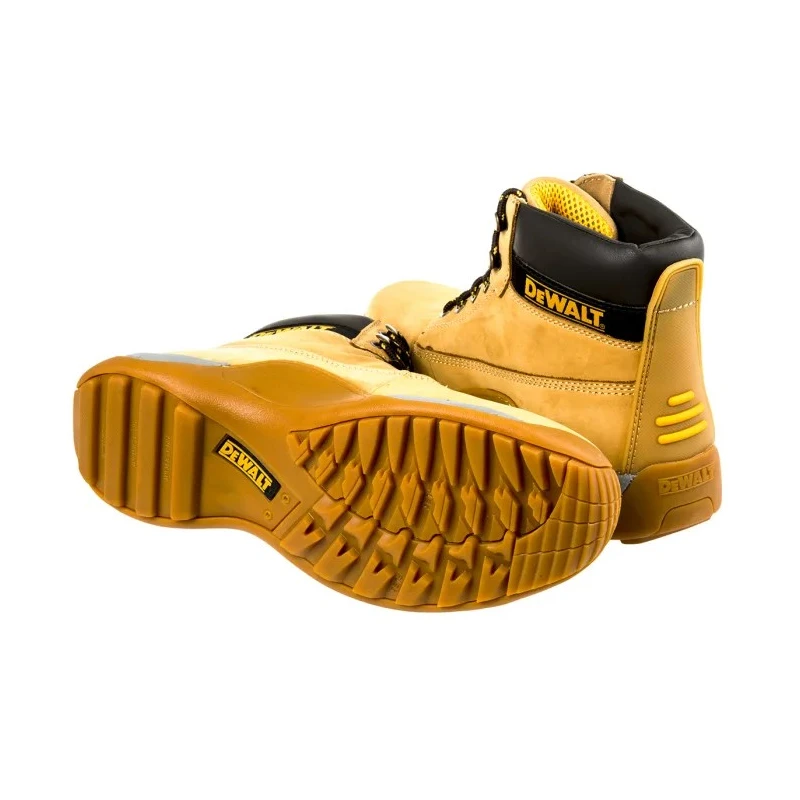 DeWALT Apprentice Honey Steel Toe Capped Men's Safety Boots EU 43, Size UK 9, US 10, EN 345 SB, EN ISO APPRENTICE SIZE 9