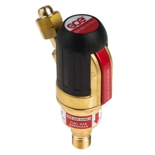 GCE Blow Torch with Resettable Flashback Arrestors for Oxygen and Acetylene, EN 730 Standard, 3/8in BSP Connections 50951