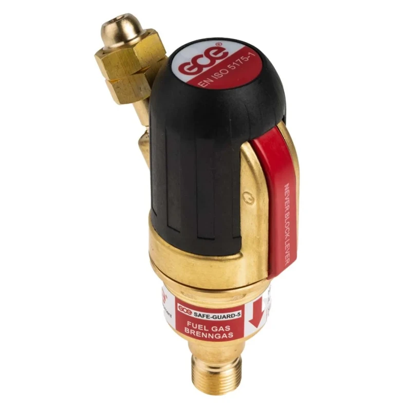 GCE Blow Torch with Resettable Flashback Arrestors for Oxygen and Acetylene, EN 730 Standard, 3/8in BSP Connections 50951