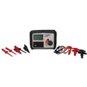 Megger Insulation & Continuity Tester 250 V Min, 1 kV Max, 1 mA Test Current, LCD Display MIT310