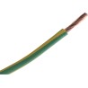 RS PRO Green, Yellow 10 mm² Hook Up Wire, 7 AWG, 80/0.4 mm Core Strands, 25 m Length, Polyvinyl Chloride Jacket 516-8000