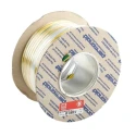 RS PRO Green, Yellow 10 mm² Hook Up Wire, 7 AWG, 80/0.4 mm Core Strands, 25 m Length, Polyvinyl Chloride Jacket 516-8000