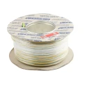 RS PRO Green, Yellow 10 mm² Hook Up Wire, 7 AWG, 80/0.4 mm Core Strands, 25 m Length, Polyvinyl Chloride Jacket 516-8000