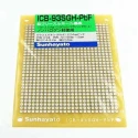 Sunhayato 2 Sided Matrix Board FR4 Epoxy Glass Fabric Laminate 0.9 mm Hole Diameter 95 mm x 72 mm ICB-93SGH-PBF